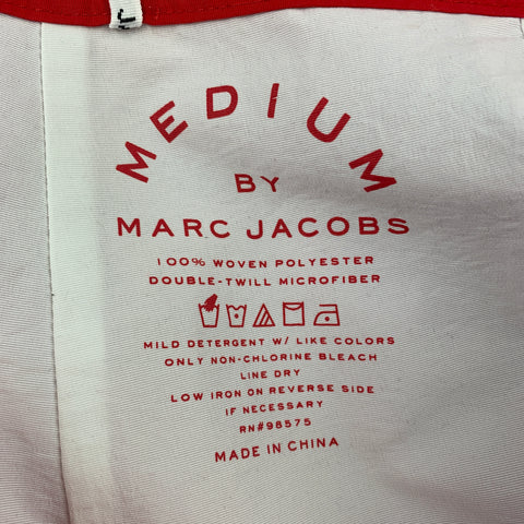 MARC by MARC JACOBS Size M Red Polyester Swim Trunks