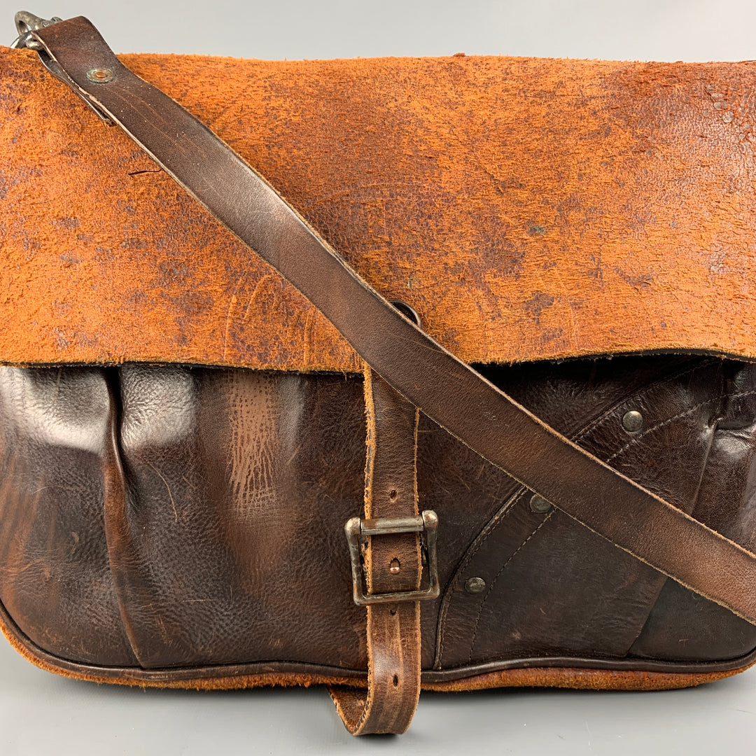 RRL by RALPH LAUREN Limited Edition Brown Distressed Reversed