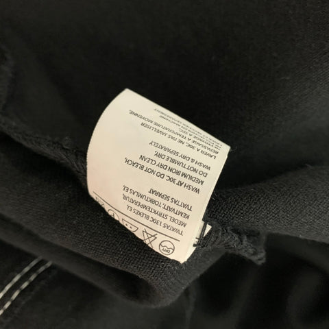 ROAD Size One Size Black White Contrast Stitch Oversized Jacket