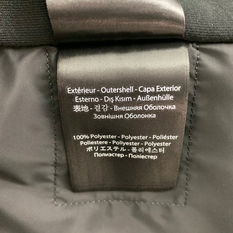 MACKAGE Size L Black Polyester Hoodie Jacket