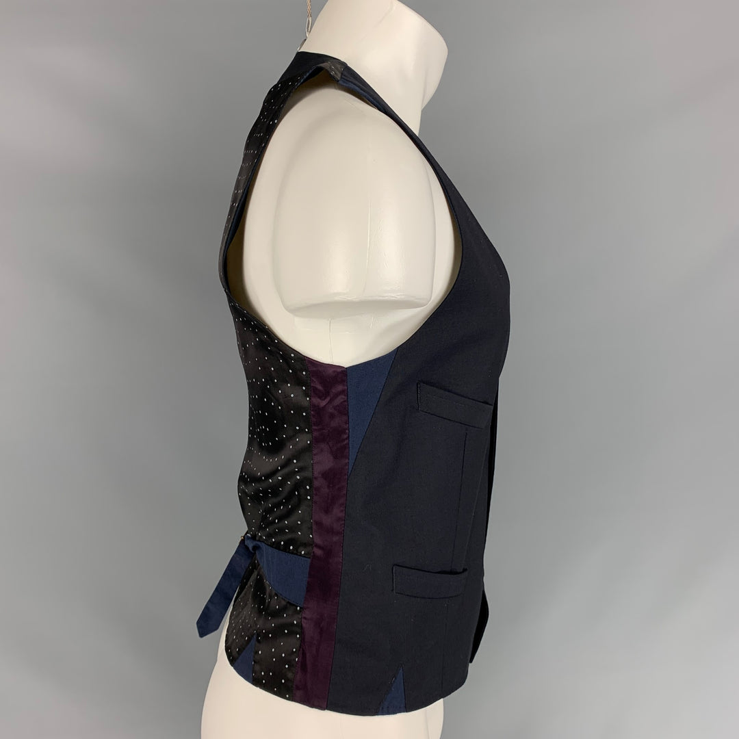 PS by PAUL SMITH Size S Midnight Blue Wool / Mohair Vest
