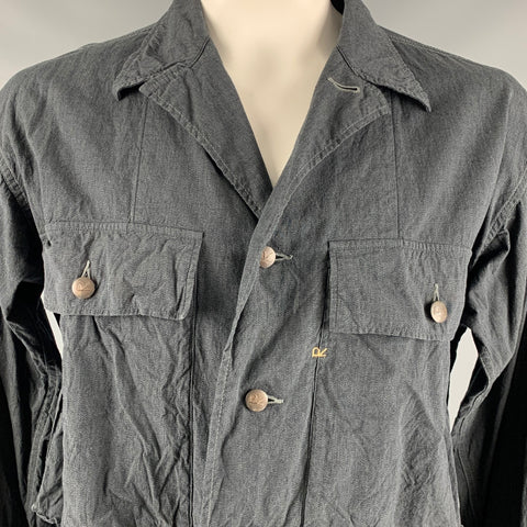45rpm Size L Grey Cotton Patch Pocket Jacket