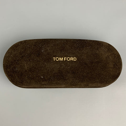 TOM FORD Brown Tortoise Acetate Frames