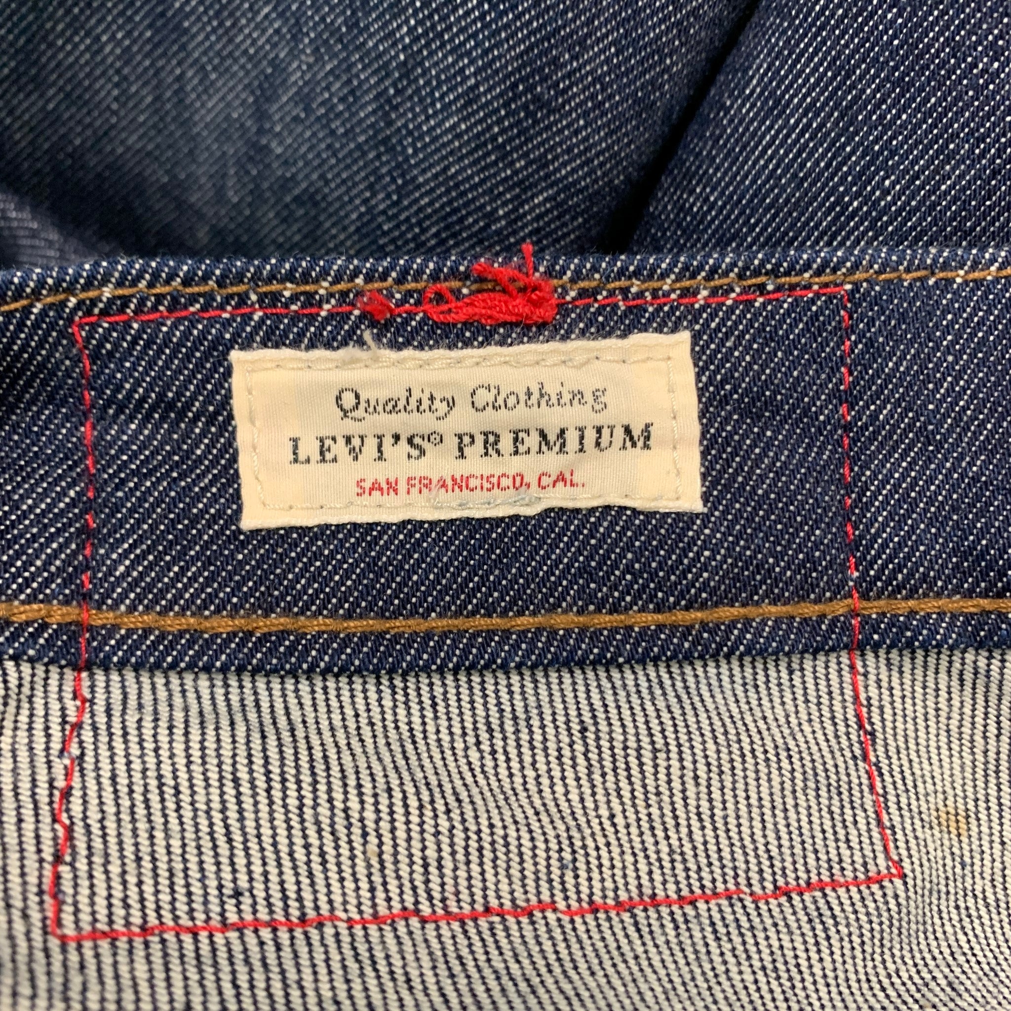 LEVI STRAUSS Size 29 Blue Cotton Drop-Crotch Jeans – Sui