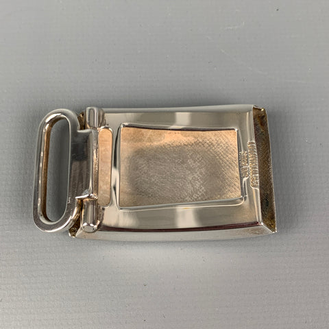 Vintage TIFFANY & CO. Engraved Sterling Silver Belt Buckle