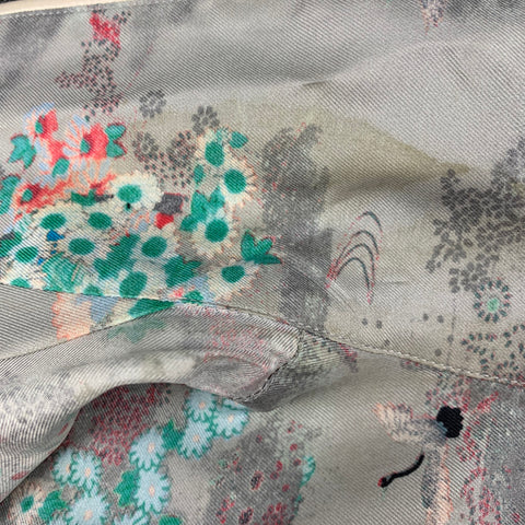 MARC JACOBS Size S Multi-Color Print Silk Camp Short Sleeve Shirt