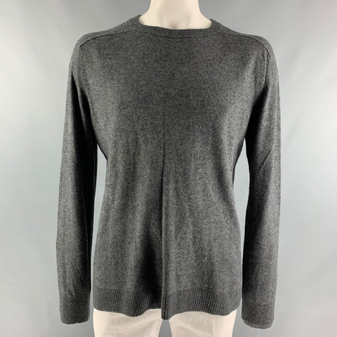HOPE Size XXL Grey Heather Viscose Blend Pullover