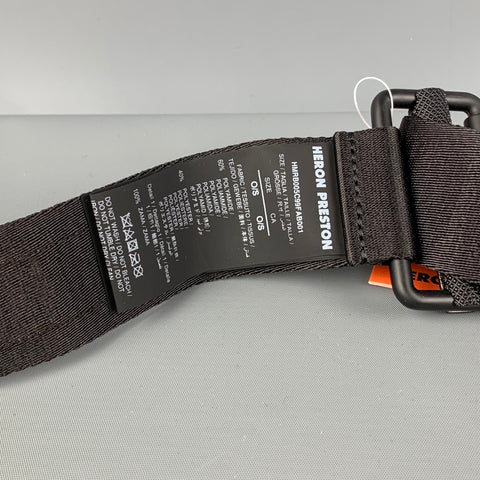 HERON PRESTON Size One Size Black HP Tape Belt