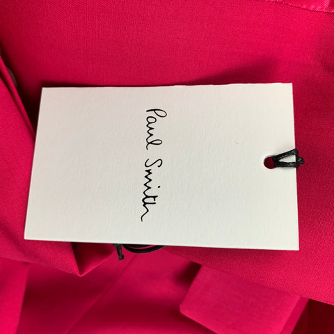 PAUL SMITH Size 36 Regular Pink Wool Sport Coat