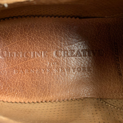 OFFICINE CREATIVE for BARNEY'S NEW YORK Size 10.5 Brown Leather Lace Up Shoes