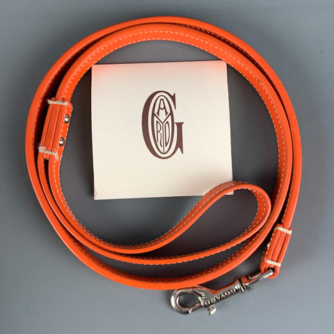 GOYARDLaisse pour chien Cuir Monogram Orange Maroquinerie