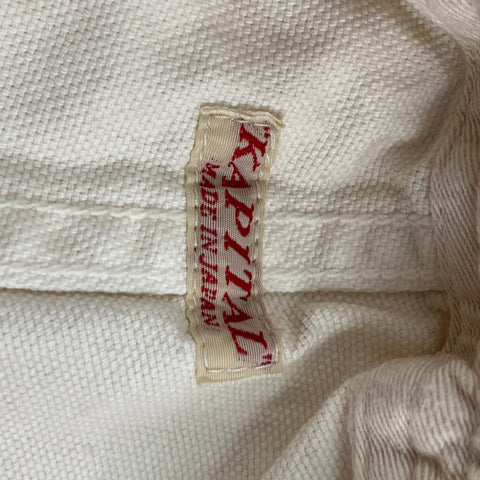 KAPITAL Size XS Beige Cotton Overalls