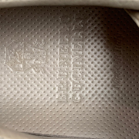BRUNELLO CUCINELLI Size 7.5 Sea Foam Suede Sneakers