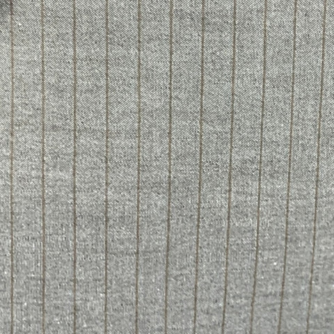 ETRO Size 40 Grey Brown Stripe Cotton Single breasted Sport Coat