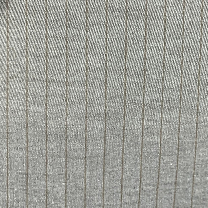 ETRO Size 40 Grey Brown Stripe Cotton Single breasted Sport Coat