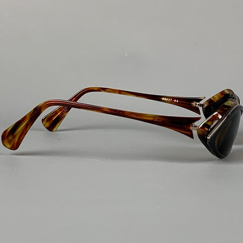 ALAIN MIKLI Tortoise Shell Black Acetate Sunglasses & Eyewear