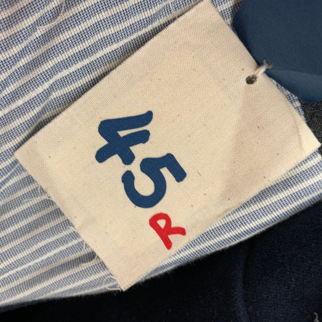 45rpm Size XL Navy Cotton Patch Pocket Jacket