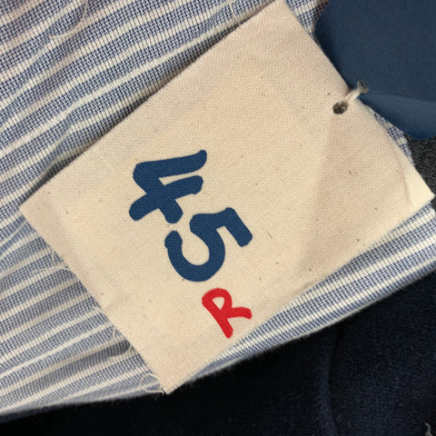 45rpm Size XL Navy Cotton Patch Pocket Jacket