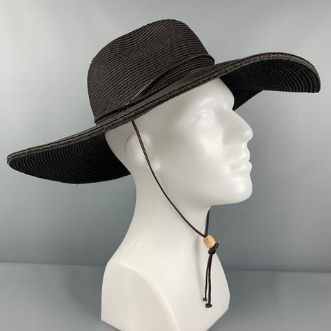 SAN DIEGO HAT Co. Dark Brown Woven Hat