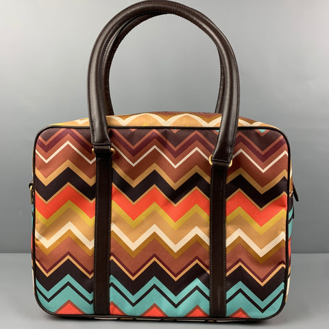 MISSONI x Target Multi-Color Chevron Polyester Tote Bag