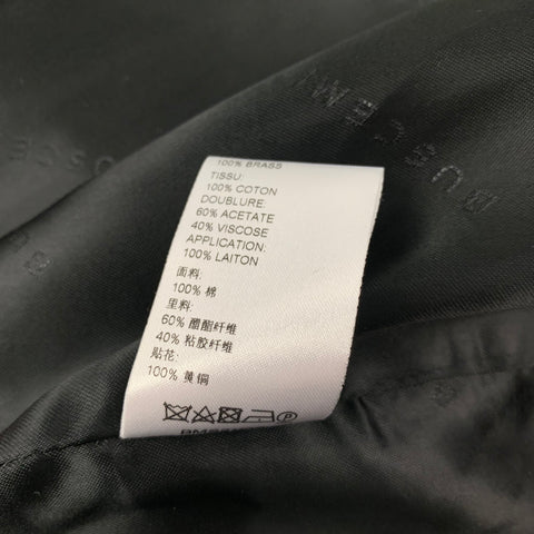 BUSCEMI Size 38 Multi-Color Camo Cotton Technical Tropical Jacket & Shorts