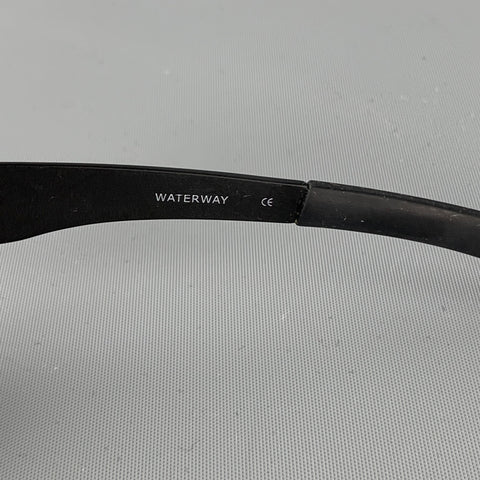 REVO Wareway Black Metal Sunglasses