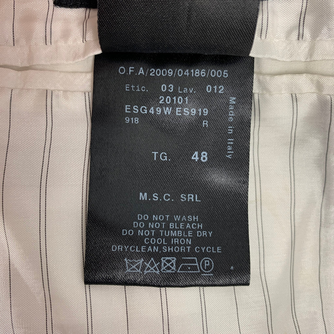 GIORGIO ARMANI Size 38 Indigo Cotton Sport Coat