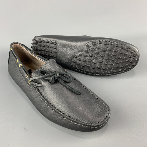 BOBBIES Mocassins Drivers en cuir anthracite taille 7
