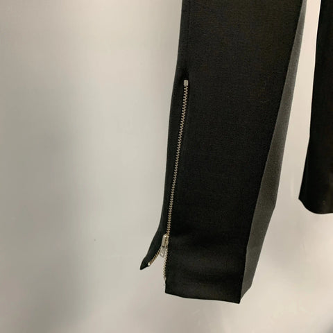 BALENCIAGA Size 2 Black Polyester Blend Dress Pants BALENCIAGA