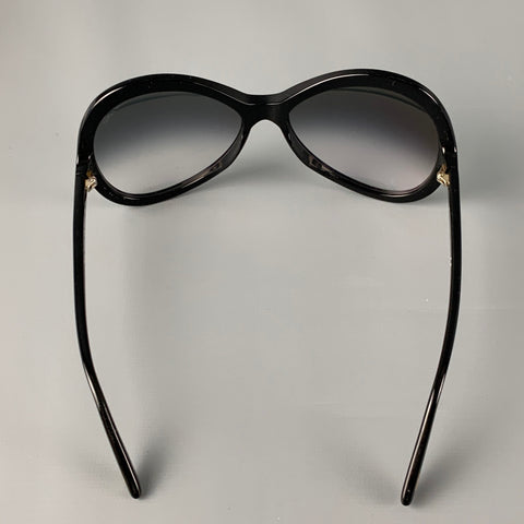 TOM FORD Black Acetate Sunglasses