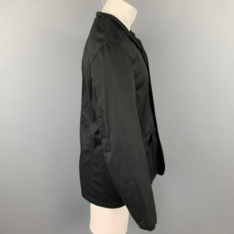 PS by PAUL SMITH Size 40 Black Patches Cotton Buttoned Jacket