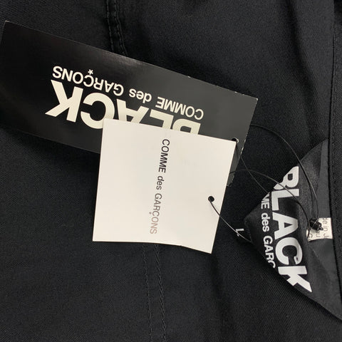COMME des GARCONS BLACK Size L Black Embellishment Wool Trucker Jacket