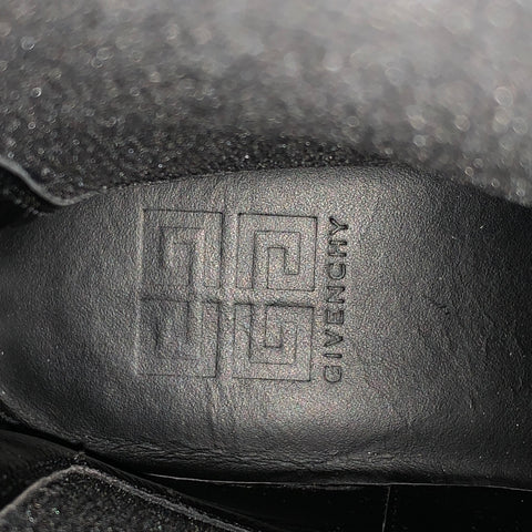 GIVENCHY Size 8 Black Leather Chelsea Boots