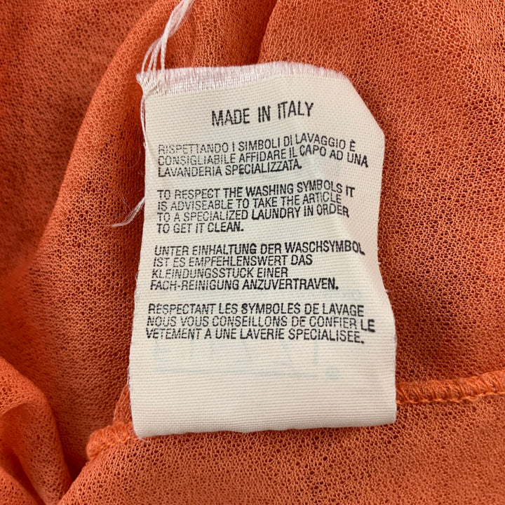 JEAN PAUL GAULTIER Camiseta Manga Corta Poliéster Naranja Talla M