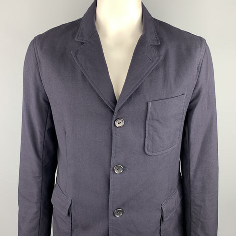 ENGINEERED GARMENTS Size 44 Navy Wool Notch Lapel Sport Coat