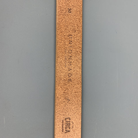 UNIONMADE x CIRCA Size 30 Tan Leather Belt