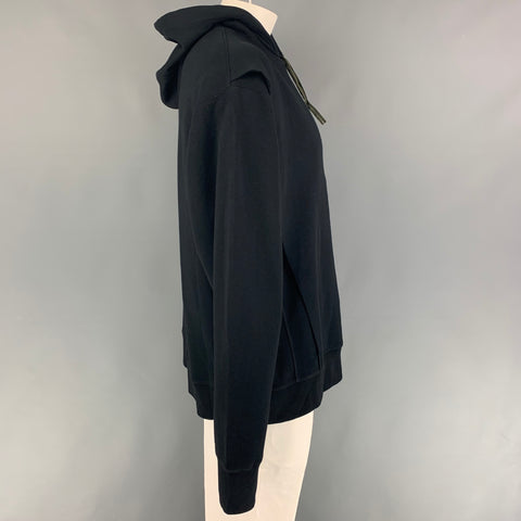 ACRONYM x GmbH Size L Black Cotton Double Front Panel S26- PR Popover Hoodie