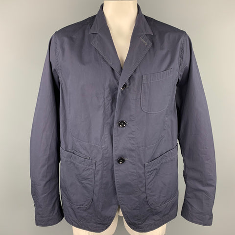 45rpm Size XL Navy Cotton Patch Pocket Jacket