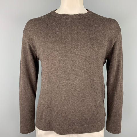 45rpm Size XL Brown Knit Cotton Pullover
