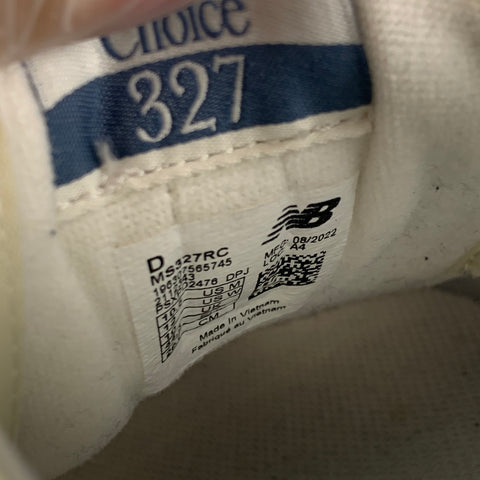 NEW BALANCE 327 Size 11 Beige Mixed Fabrics Low Top Sneakers