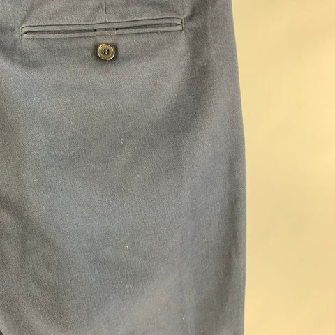 HELMUT LANG Size 32 Navy Side Tabs Dress Pants