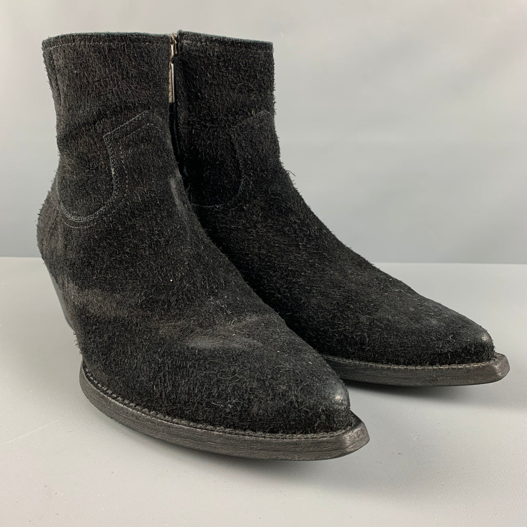 SAINT LAURENT Size 10 Western Boots
