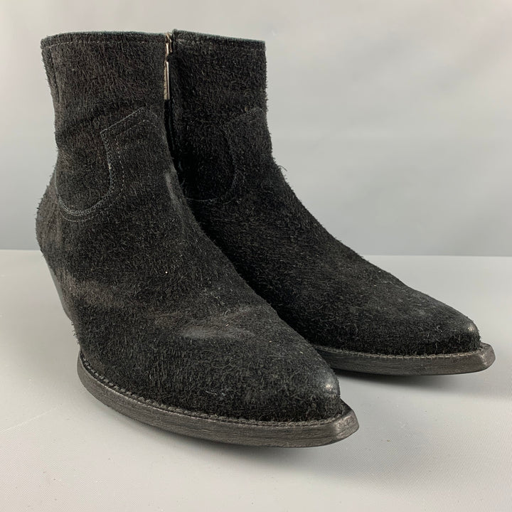 SAINT LAURENT Size 10 Western Boots