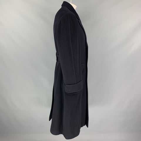 POLO by RALPH LAUREN Size L Navy Peak Lapel Double Breasted Coat