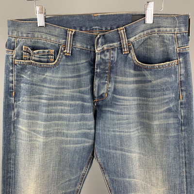 RING MILANO Size 33 x 32 Indigo Wash Denim Jeans