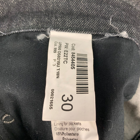 DONDUP x NOLAN Taille 30 Jean court en coton indigo avec braguette boutonnée