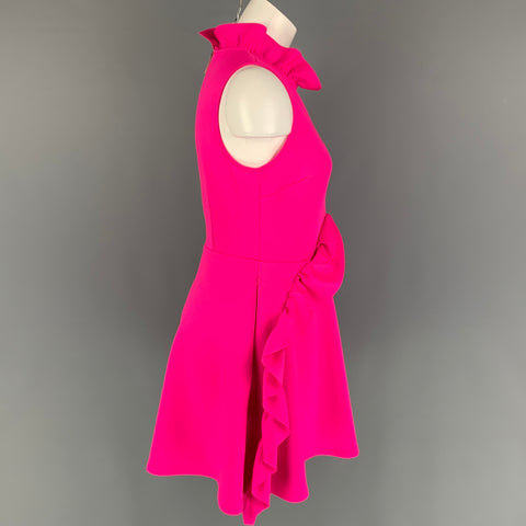 TED BAKER Vestido sin mangas de poliéster rosa talla 2
