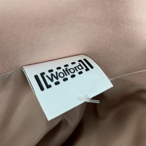 WOLFORD Size 4 Blush Cotton Pencil Skirt