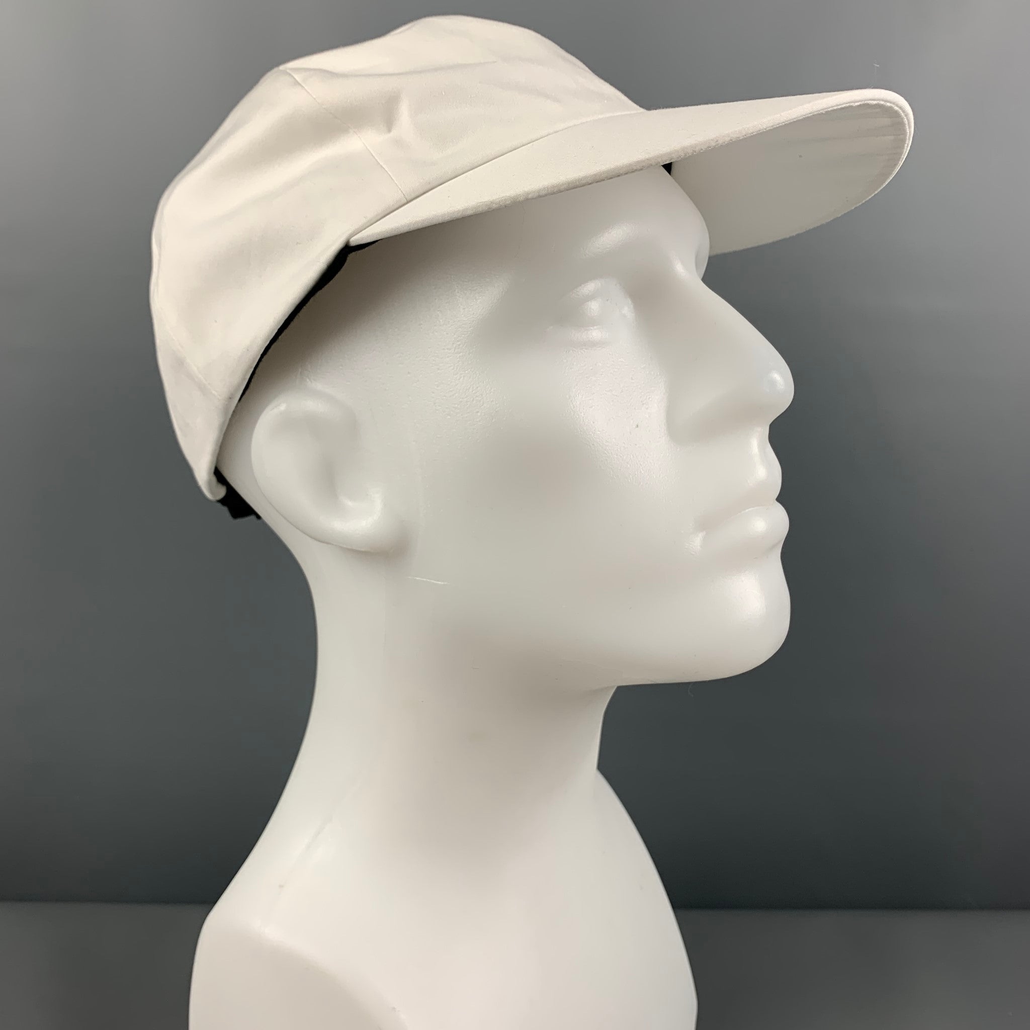 COMESANDGOES Size One Size White Cotton Ventile Hat