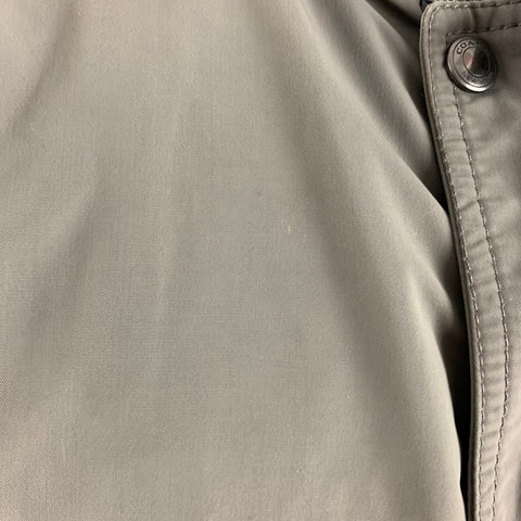 COACH Size M Green Olive Windbreaker Jacket